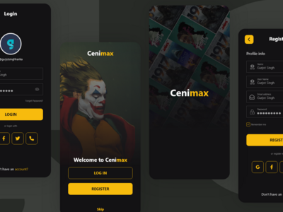 Cenimax - 电影票预订应用程序 Cenimax-电影票预订应用