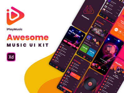iPlay Music UI Kit 