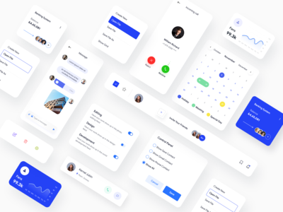 移动应用程序 - UI KIT 移动应用-UI套件