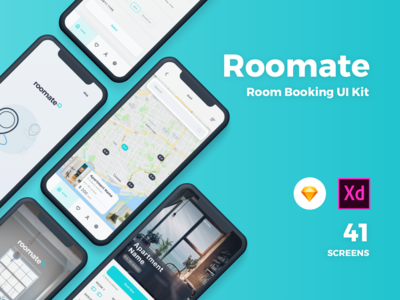 Roomate iOS UI Kit   客房iOS用户界面套件