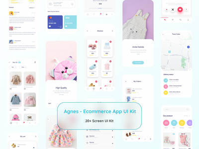 艾格尼丝--电商APP UI Kit Agnes-电子商务应用程序用户界面套件