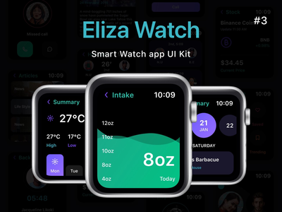 Eliza - Apple Watch UI Kit (#3)