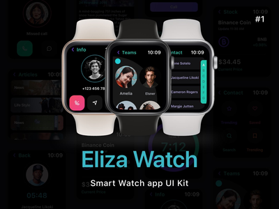 Eliza - Apple Watch UI Kit (#1)