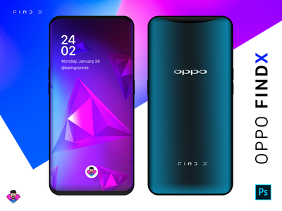 Oppo Find X模拟图  OPO Find X样机