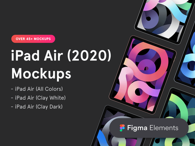 iPad Air Figma Mockups IPad Air Figma样机