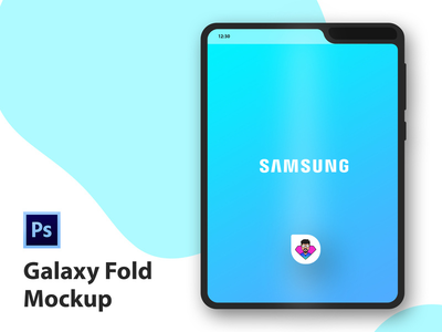 三星Galaxy Fold Mockup | 免费  三星Galaxy Fold样机|免费