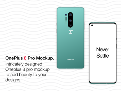 Oneplus 8 pro模拟图  OnePlus 8专业版样机。