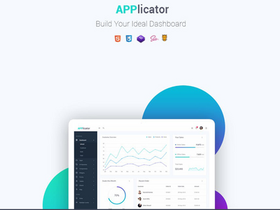 浏览器Bootstrap管理模板 Applator Bootstrap管理模板