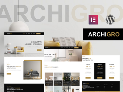 Archigro - 一个建筑师Wordpress Elementor模板套件 Archgro--架构师Wordpress Elementor模板套件