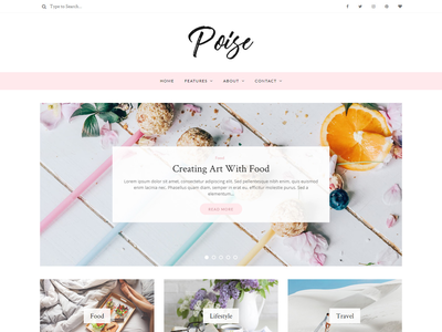诗意的WordPress博客 Poise WordPress博客