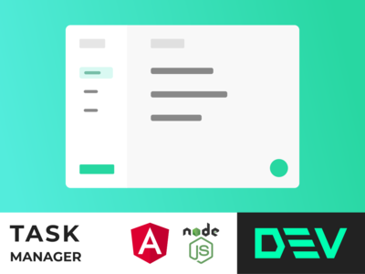 任务管理器 MEAN Stack (Angular, NodeJS and MongoDB) 任务管理器均值堆栈(角度、NodeJS和MongoDB)