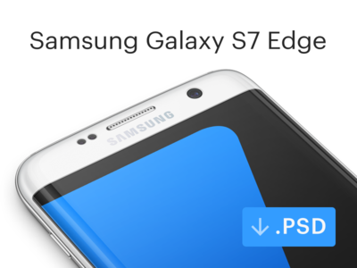 Free Samsung Galaxy S7 Edge Mockup  免费三星Galaxy S7 Edge样机