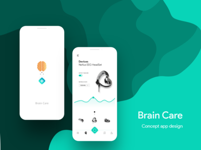 脑部护理应用程序（概念设计）  脑部护理App(概念设计)
