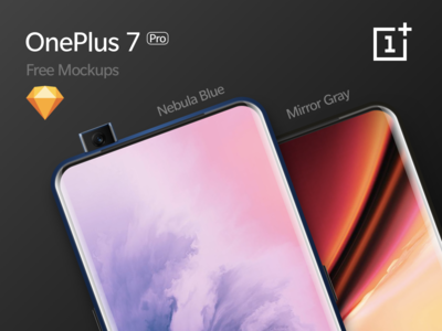 OnePlus 7 Pro - UHQ Mockups [免费下载]   OnePlus 7 Pro-UHQ样机[免费下载]