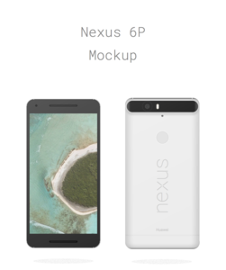 Nexus 6P模拟图  Nexus 6P样机