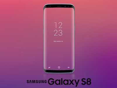 三星Galaxy S8模拟图 三星Galaxy S8样机