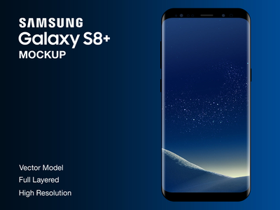 三星Galaxy S8+模拟图 三星Galaxy S8+样机