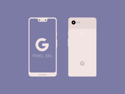 Pixel 3 XL模拟图!  像素3 XL样机！