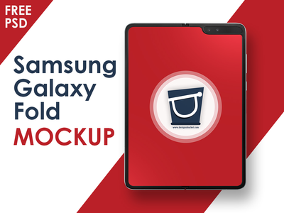 三星Galaxy Fold Mockup PSD  三星Galaxy Fold样机PSD