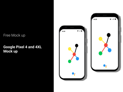 谷歌Pixel 4和4 XL模拟图  谷歌Pixel 4和4 XL实体模型