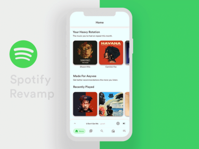 Spotify应用重新设计!    Spotify App重新设计！