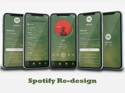 Spotify重新设计  Spotify重新设计