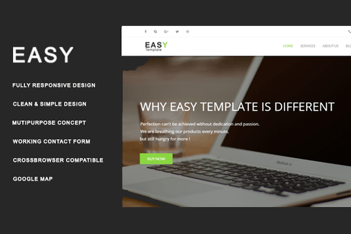 Easy Template - 多用途HTML模板 简易模板-多用途的Html模板