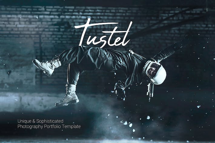 Tustel - 摄影组合HTML模板 Tustel-摄影公文包HTML模板