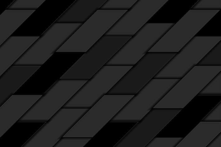抽象的黑色几何砖块高科技背景