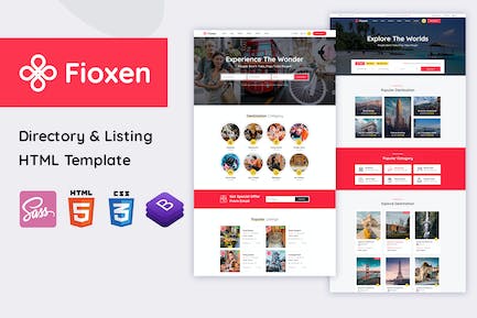 Fioxen - Directory & Listings HTML Template Fioxen-目录和列表HTML模板