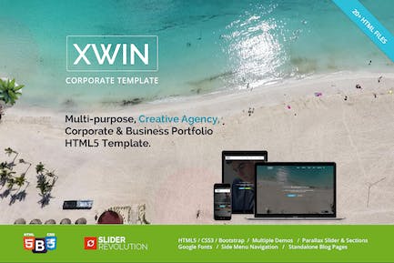 Xwin - 企业商务HTML5模板 XWIN-企业业务HTML5