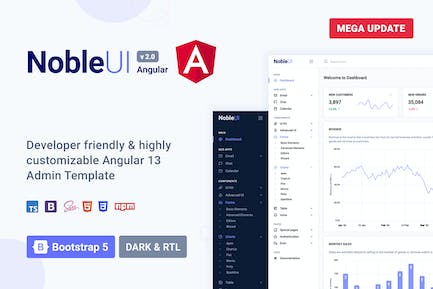 NobleUI - Angular Admin Template NobleUI-角度管理模板