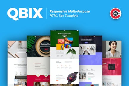 Qbix - 响应式多用途HTML模板 Qbix-响应式多用途HTML模板