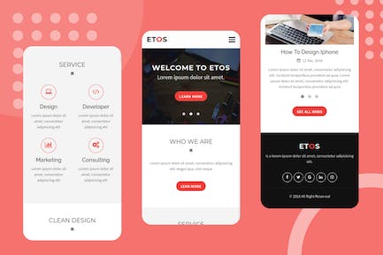 Etos - 响应式移动模板 ETOS-响应式移动模板