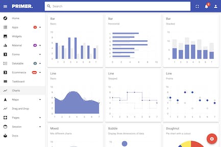 Primer - React Material Design管理模板 底漆-反应材料设计管理模板