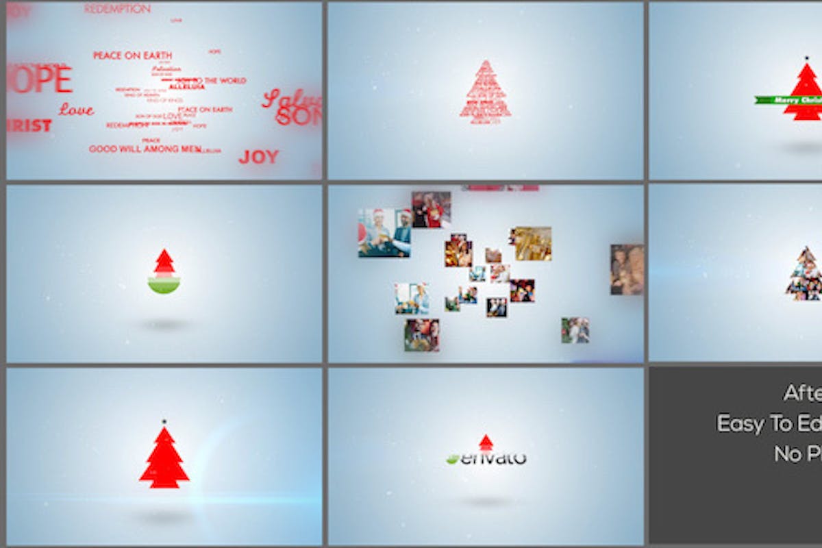 圣诞标志介绍的打字和视频