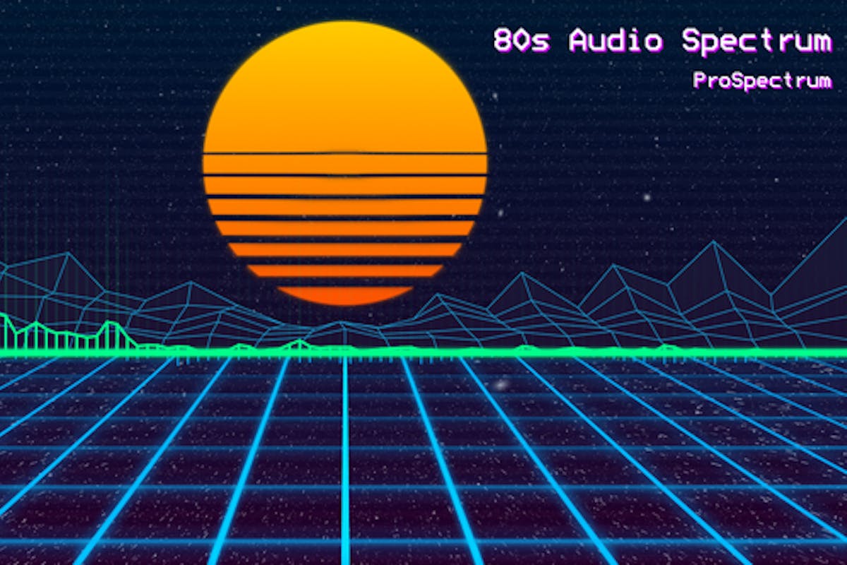 80年代音频频谱