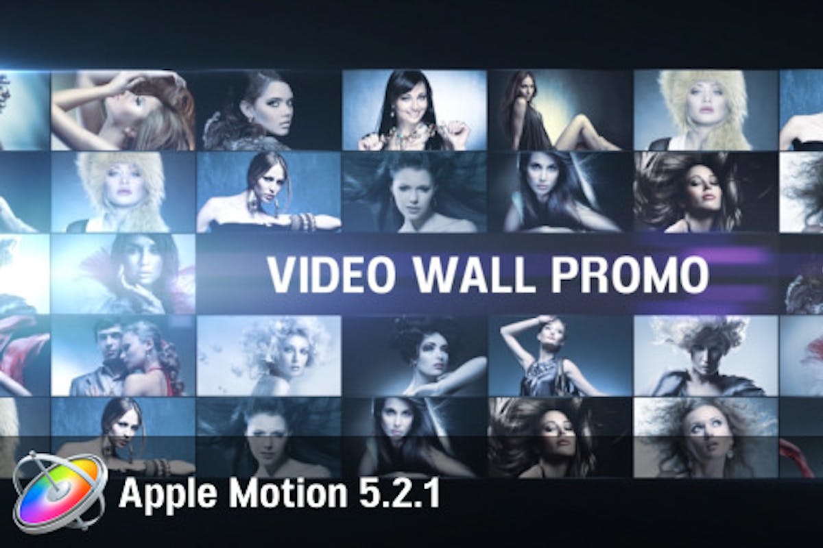 视频墙宣传片--Apple Motion
