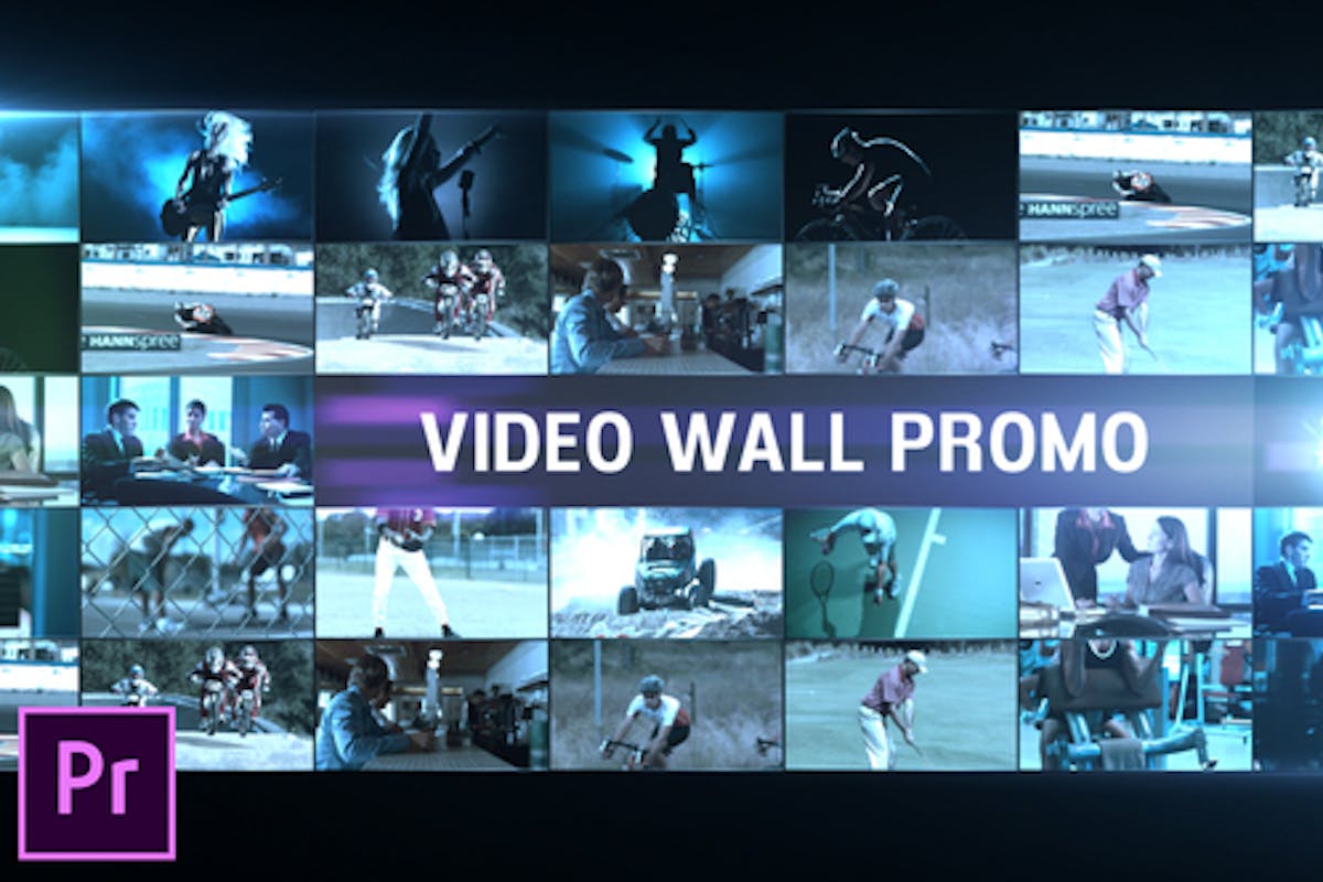 视频墙宣传片--Premiere Pro